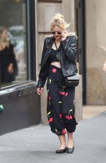 DAKOTA FANNING Out and About in Soho