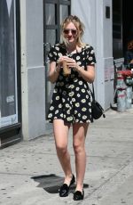 DAKOTA FANNING Oyt and About in New York 1209