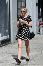 DAKOTA FANNING Oyt and About in New York 1209