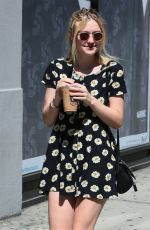 DAKOTA FANNING Oyt and About in New York 1209