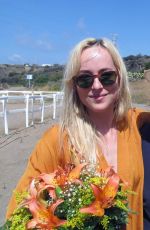 DAKOTA JOHNSON at Equestrian Center of Pantelleria in Italy