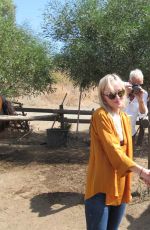 DAKOTA JOHNSON at Equestrian Center of Pantelleria in Italy