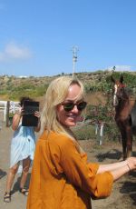 DAKOTA JOHNSON at Equestrian Center of Pantelleria in Italy