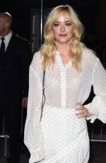 DAKOTA JOHNSON at Stella Mccartney Green Carpet Collection Fashion Show in London