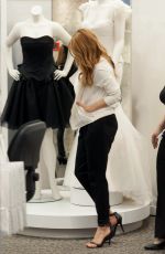 DEBBY RYAN Out Shopping for a Wedding Dress