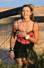 DEMI HARMAN on the Set of Home and Away at Palm Beach in Sydney