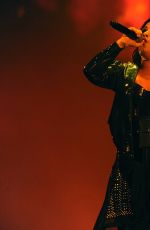 DEMI LOVATO performs at a Concert in Baltimore