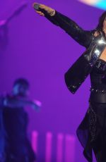 DEMI LOVATO performs at a Concert in Baltimore