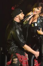 DEMI LOVATO performs at a Concert in Baltimore