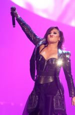 DEMI LOVATO performs at a Concert in Baltimore
