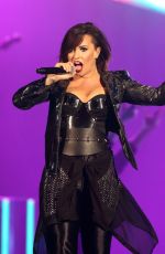 DEMI LOVATO performs at a Concert in Baltimore