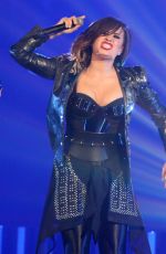 DEMI LOVATO performs at a Concert in Baltimore