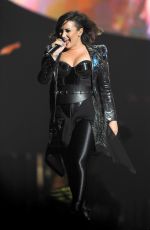 DEMI LOVATO performs at a Concert in Baltimore