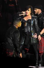 DEMI LOVATO performs at a Concert in Baltimore