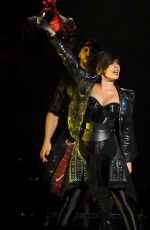 DEMI LOVATO performs at a Concert in Baltimore
