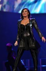 DEMI LOVATO Performs in Raleigh