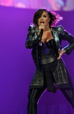 DEMI LOVATO Performs in Raleigh