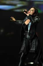 DEMI LOVATO Performs in Raleigh