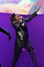 DEMI LOVATO Performs in Raleigh