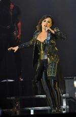 DEMI LOVATO Performs in Raleigh