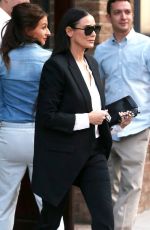 DEMI MOORE Out and About in New York