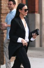 DEMI MOORE Out and About in New York