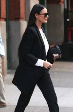 DEMI MOORE Out and About in New York
