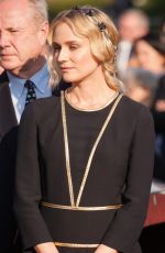 DIANE KRUGER at Berlin Walk of Fame Reopening