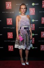DIANE KRUGER at Instyle 20th Anniversary Party in New York