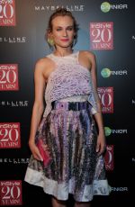 DIANE KRUGER at Instyle 20th Anniversary Party in New York