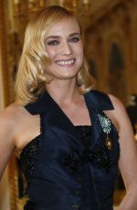 DIANE KRUGER at Officier es Arts et Letters in Paris