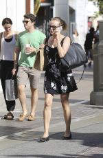 DIANE KRUGER Out at the Grove in West Hollywood