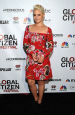 DIANNA AGRON at Global Citizen Festival VIP Lounge in New York