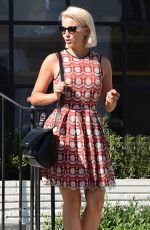 DIANNA AGRON Leaves Gracias Madre in West Hollywood