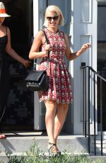 DIANNA AGRON Leaves Gracias Madre in West Hollywood