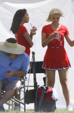 DIANNA AGRON on the Set of Glee, Season 6