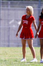 DIANNA AGRON on the Set of Glee, Season 6
