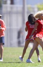 DIANNA AGRON on the Set of Glee, Season 6
