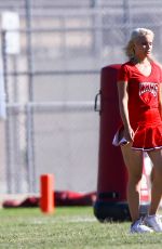 DIANNA AGRON on the Set of Glee, Season 6