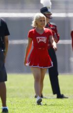 DIANNA AGRON on the Set of Glee, Season 6