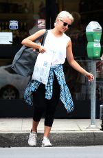 DIANNA AGRON Out in West Hollywood 2009