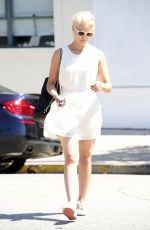 DIANNA AGRON Out Shopping in Beverly Hills