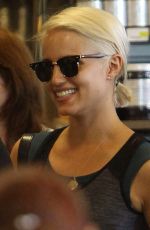 DIANNA AGRON Shopping at a Supermarket in Los Angeles