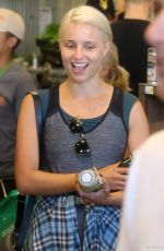 DIANNA AGRON Shopping at a Supermarket in Los Angeles