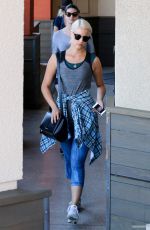 DIANNA AGRON Shopping at a Supermarket in Los Angeles