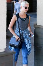 DIANNA AGRON Shopping at a Supermarket in Los Angeles