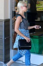 DIANNA AGRON Shopping at a Supermarket in Los Angeles