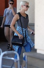 DIANNA AGRON Shopping at a Supermarket in Los Angeles