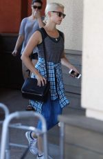 DIANNA AGRON Shopping at a Supermarket in Los Angeles