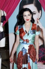 DITA VON TEESE at Von Follies Lingerie Launch in New York
